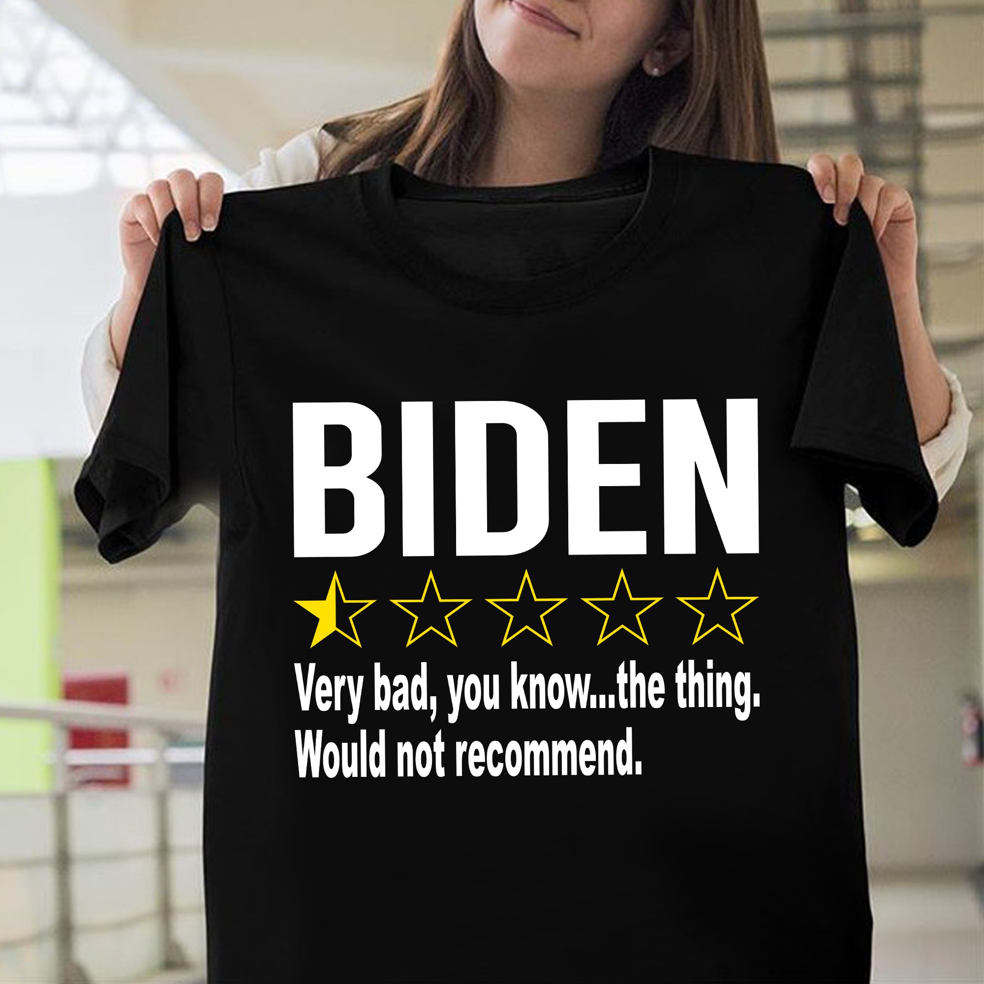 Biden Half Star Rating T-Shirt