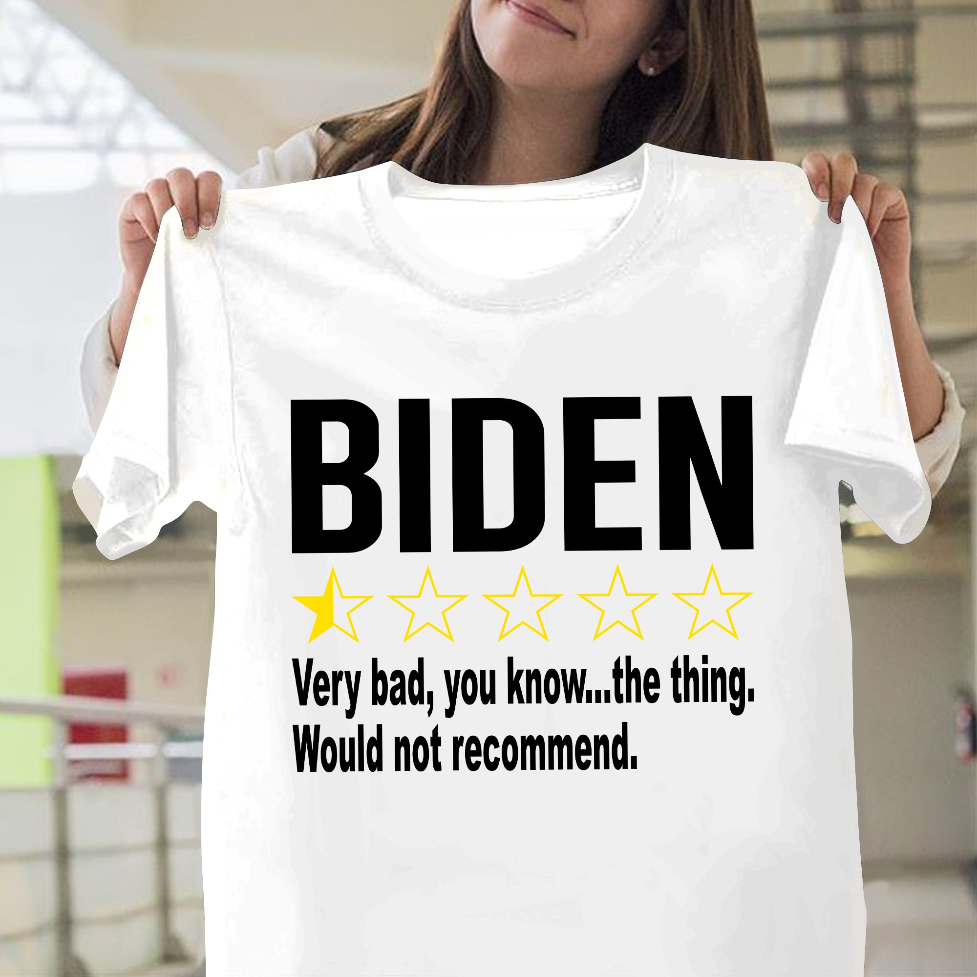 Biden Half Star Rating T-Shirt