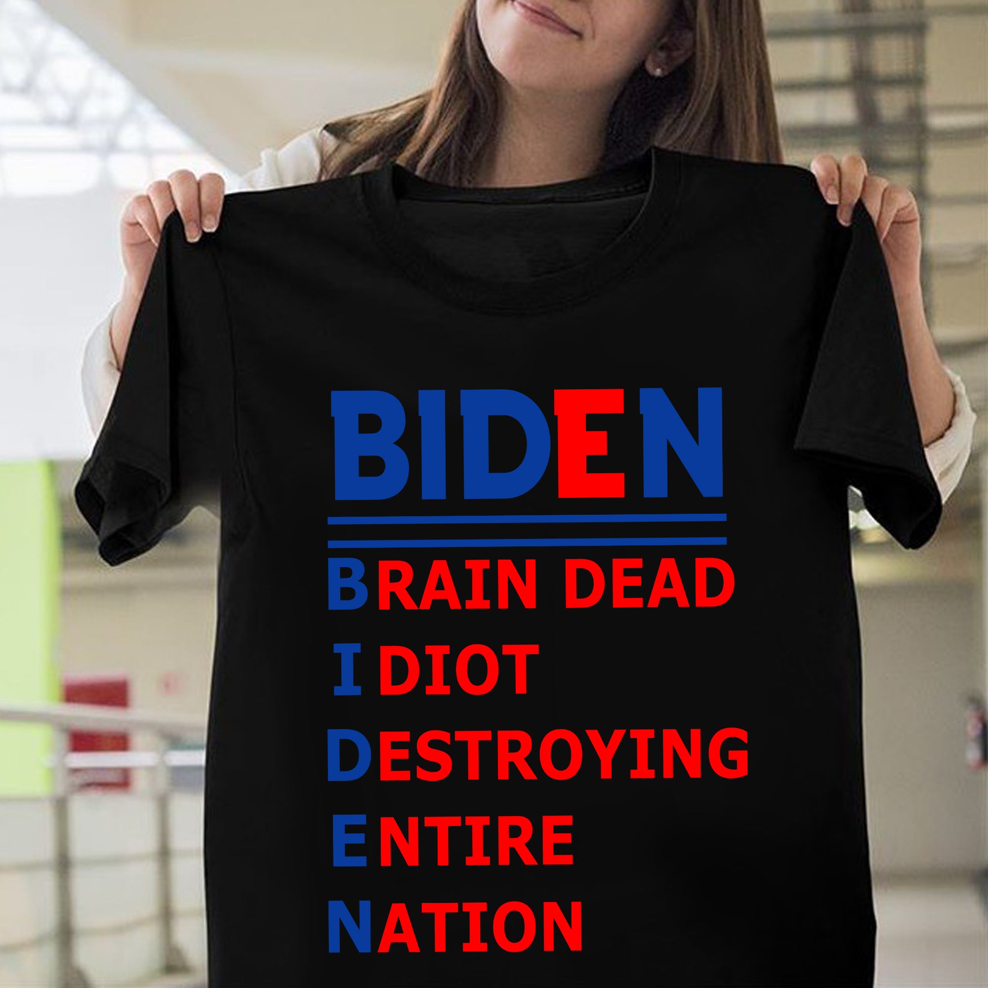 Anti Joe Biden Funny Democratic Republican T-Shirt