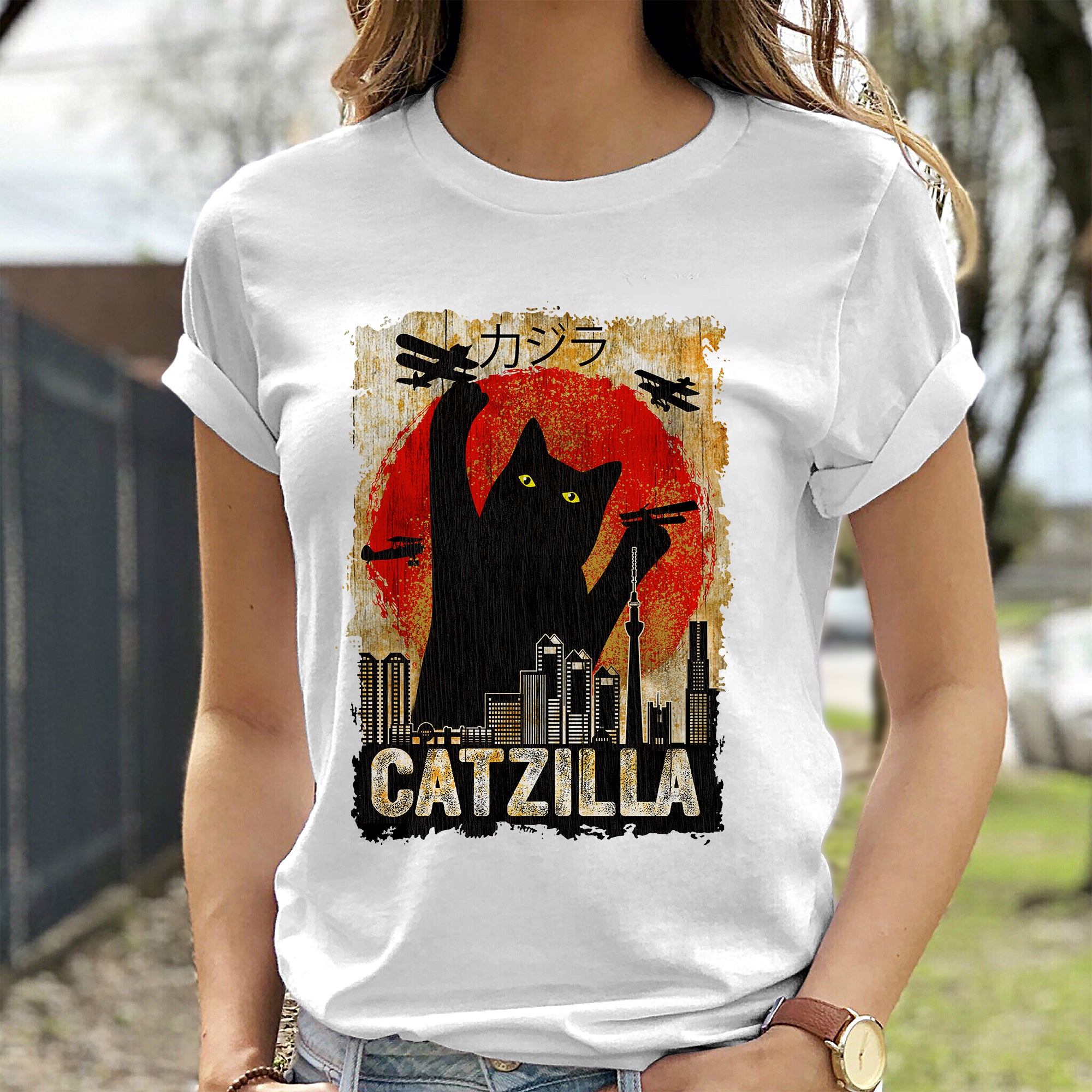 Vintage Catzilla T-Shirt