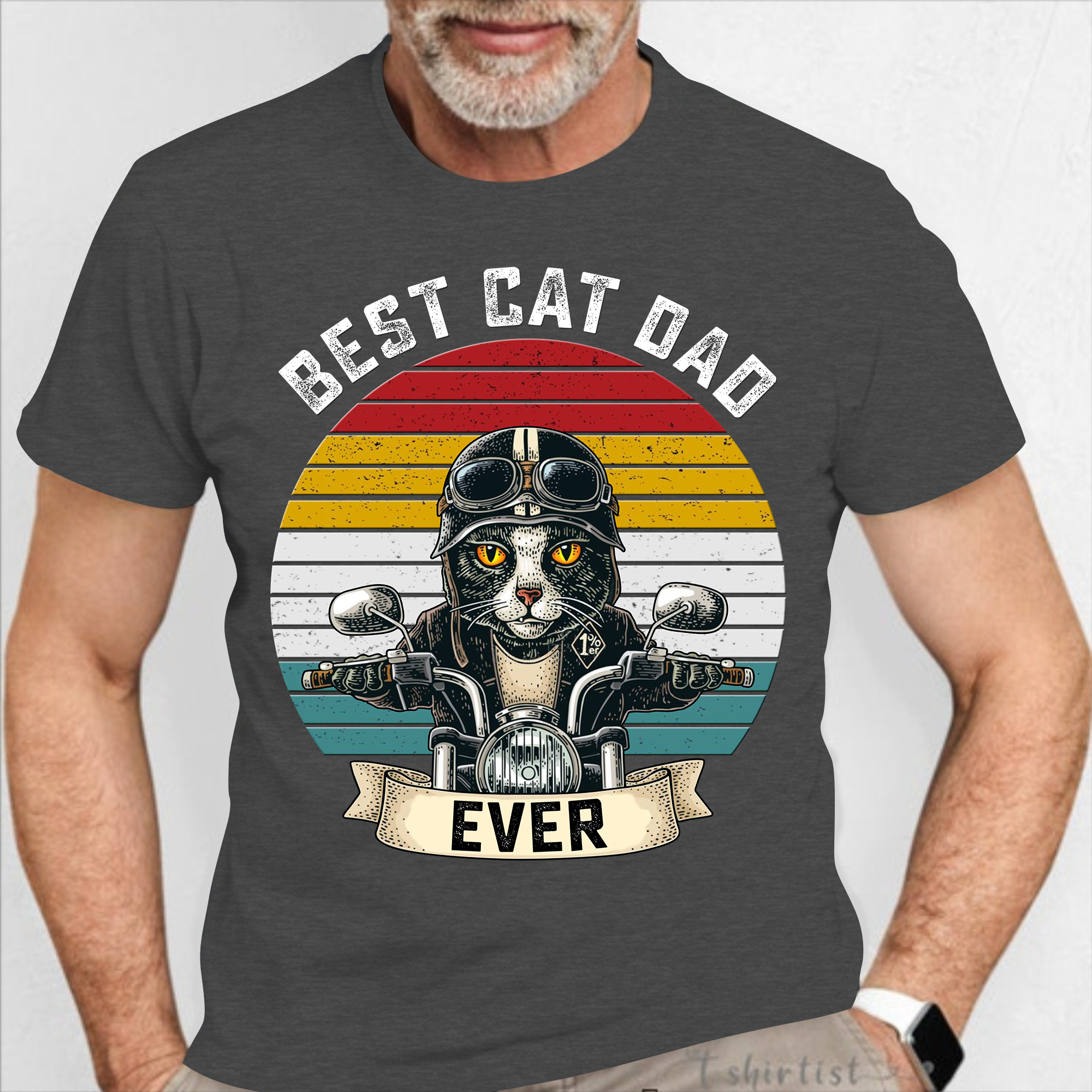 Best Cat Dad Ever T-Shirt