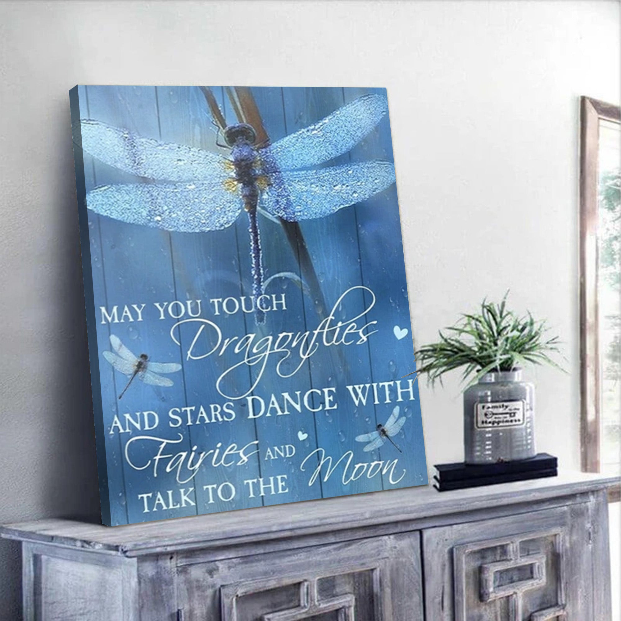 Dragonfly Canvas – May You Touch Dragonflies