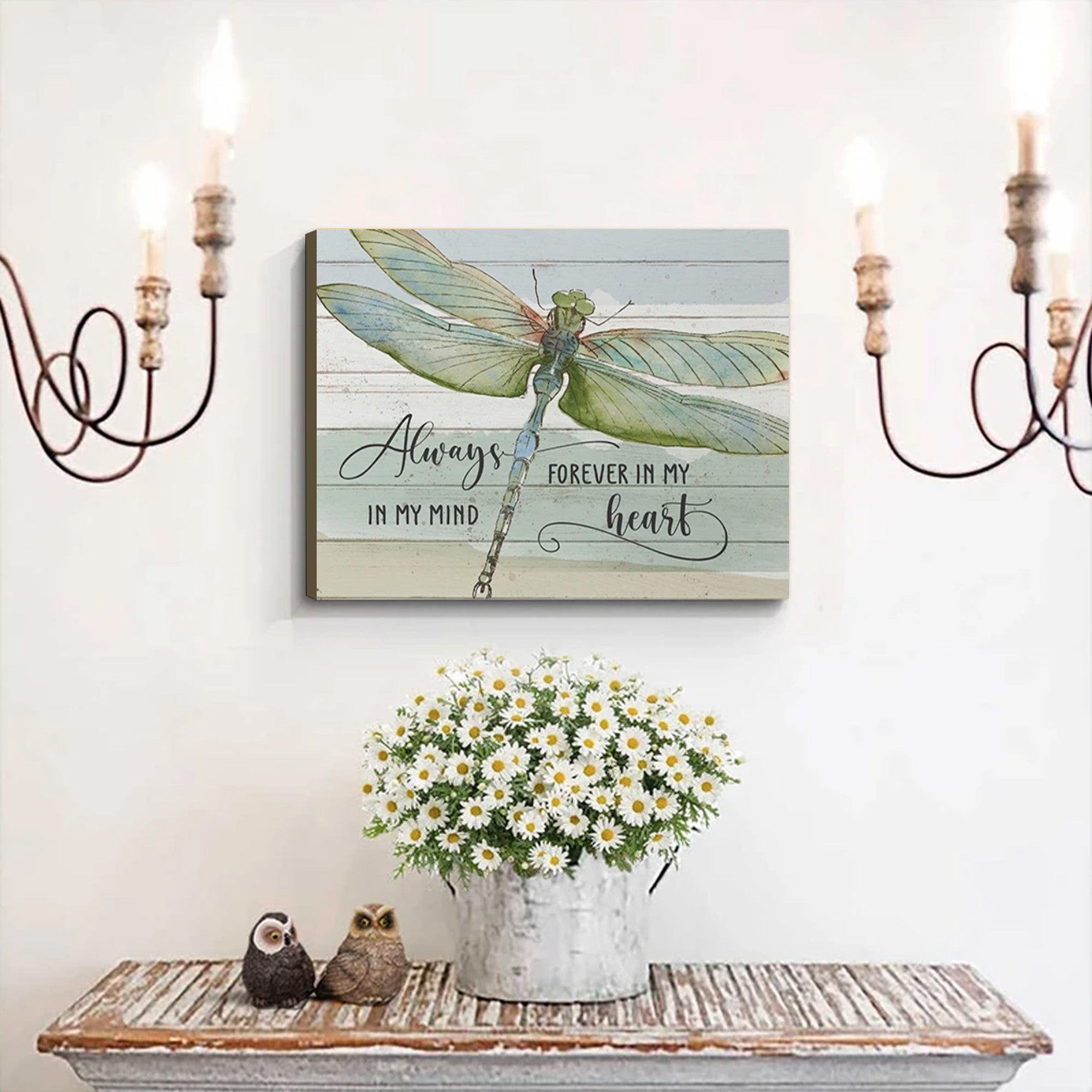 Dragonfly Canvas – Always In My Mind Forever In My Heart