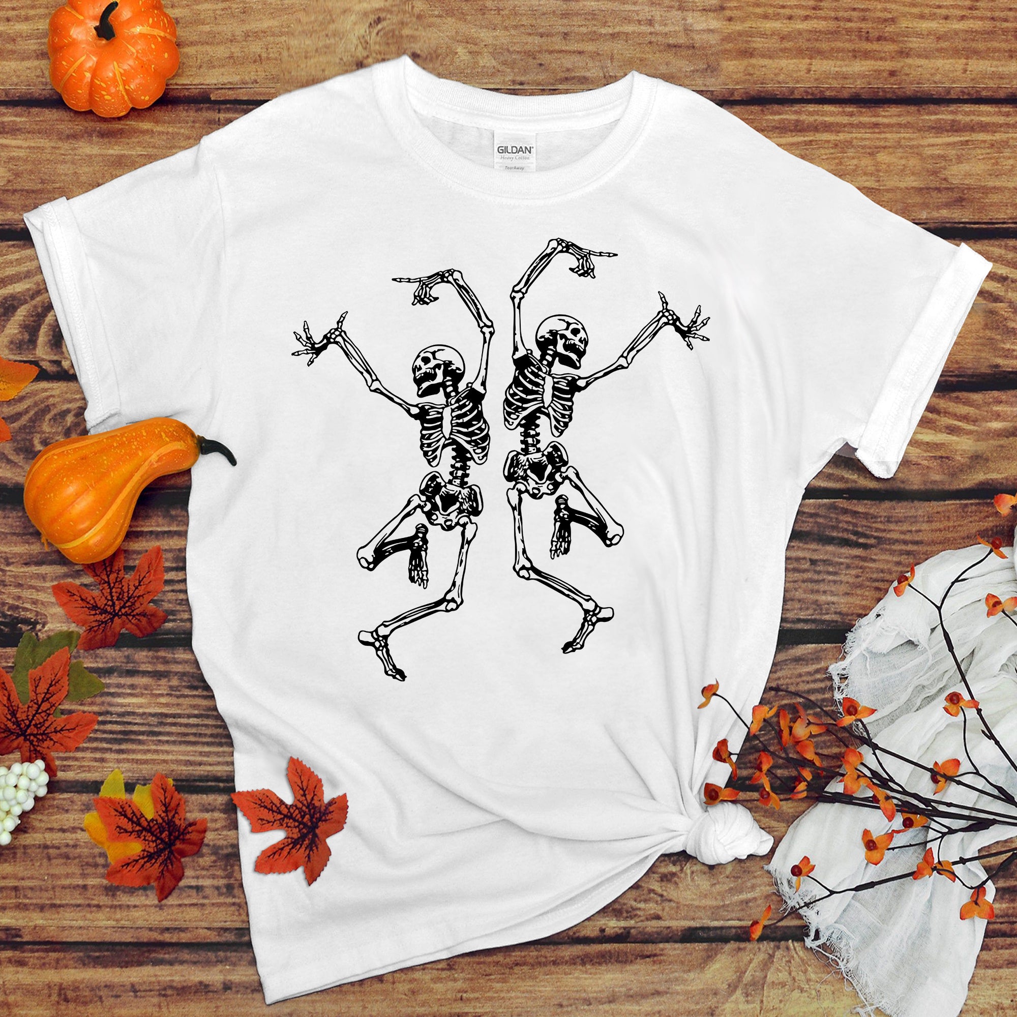 Dancing Skeleton Couple T-shirt