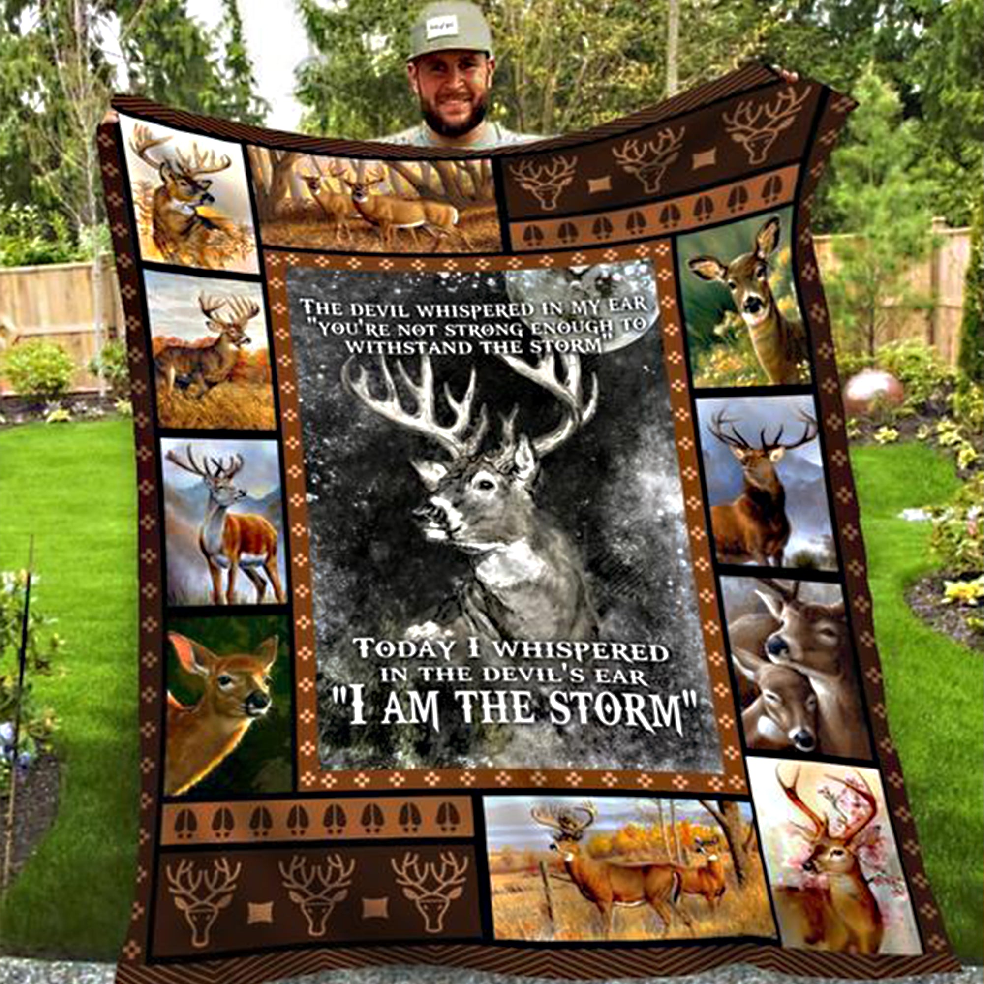 Hunting Blanket – I Am The Storm