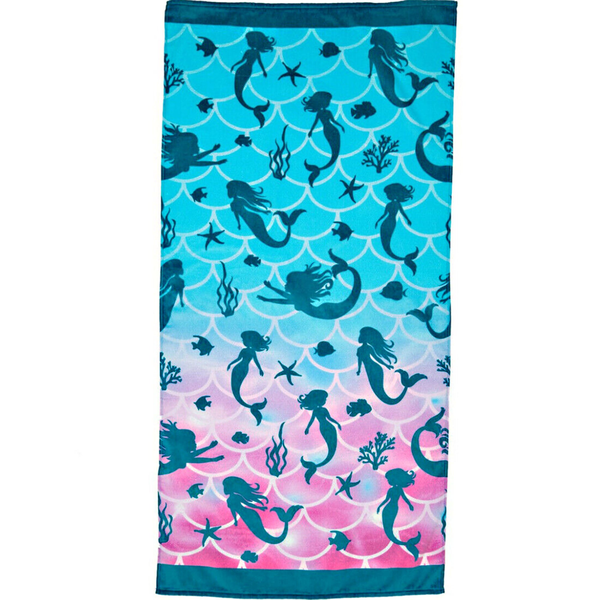 Undersea Mermaids Beach Towel