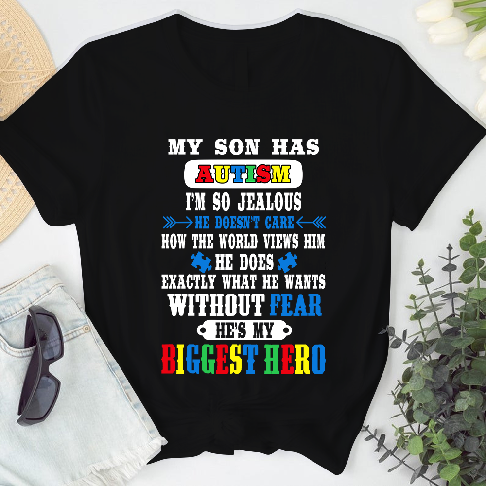 My Son Has Autism Tshirt