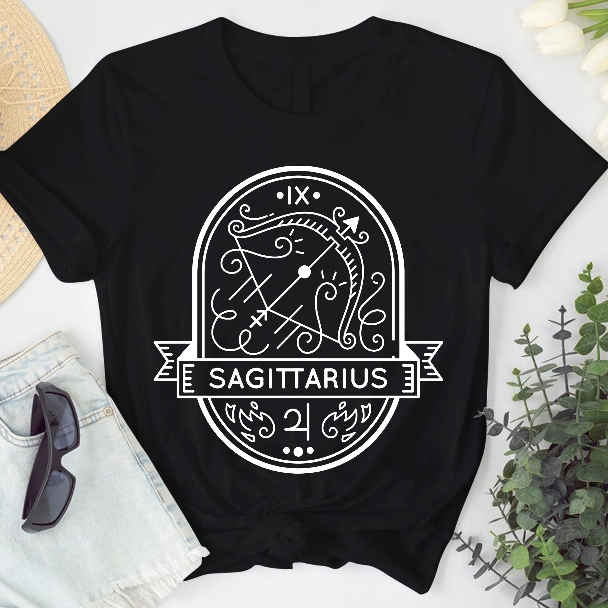 Sagittarius Astrology Shirt, Zodiac Sagittarius Birthday Gift, Horoscope Constellations Shirt