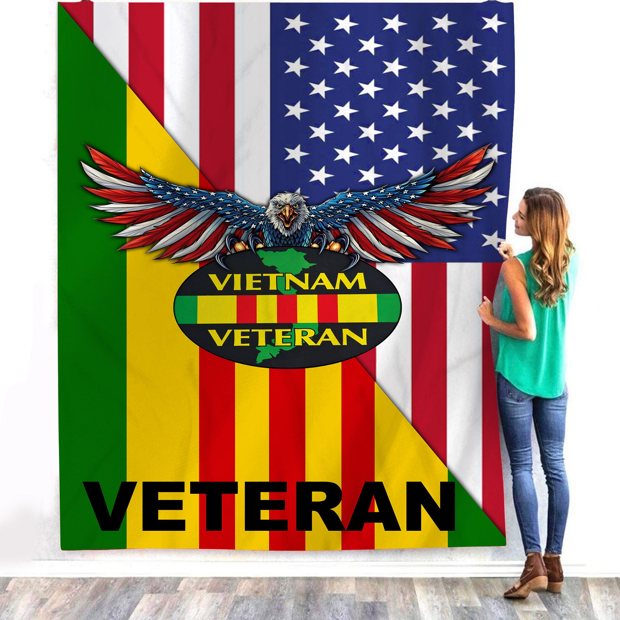 Veteran Blanket – Viet Nam Veteran