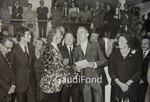 Inauguración Sala Gaudí Salvador Dalí