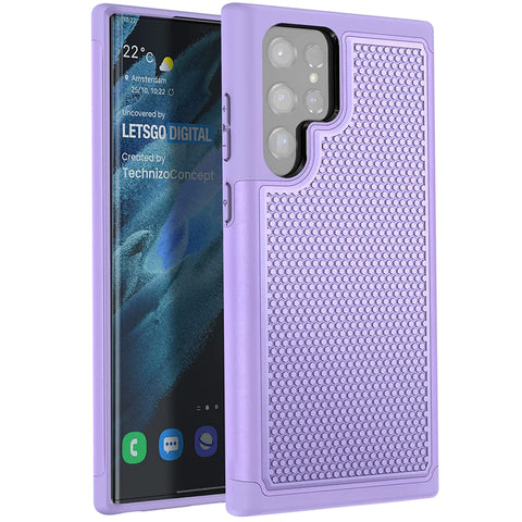 Dual Layer Shock Proof Silicone Case for Samsung S22