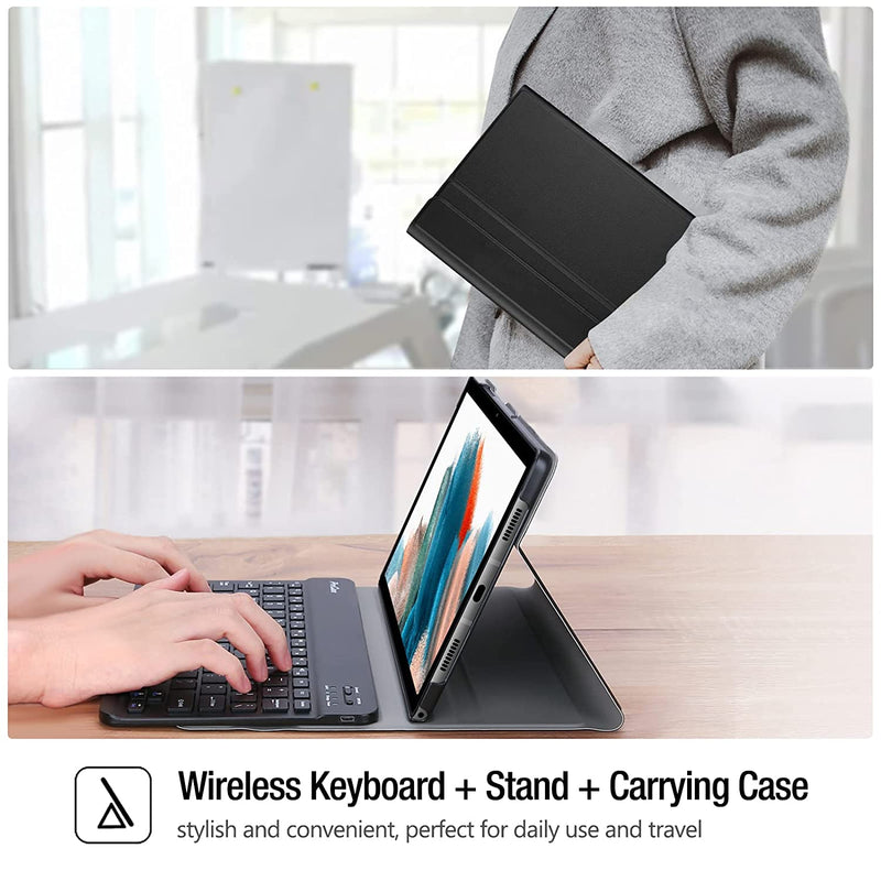 New Procase For Galaxy Tab A8 10.5 Inch 2022 Keyboard Case Sm-X200 X20# ...