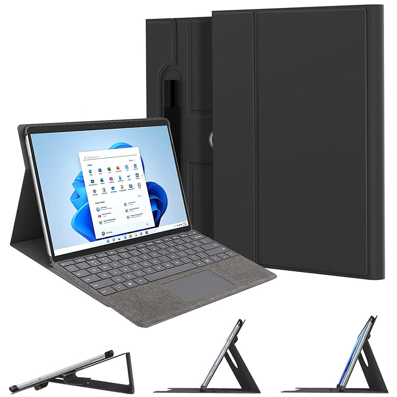 New Case For Microsoft Surface Pro X [13-Inch Screen] Pu Leather