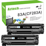Compatible Toner Cartridge Replacement For Hp 83A Cf283A 83X Cf283X Pro Mfp M127Fw M125Nw M201Dw M225Dw M225Dn M127Fn M201N M125A Printer Ink (Black, 2-Pack)