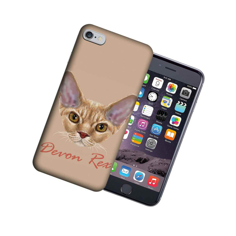 Keizer Waarnemen Flipper MUNDAZE Apple iPhone 6 Plus Design Case - Devon Rex Cat Realistic Art –  Globaleparts