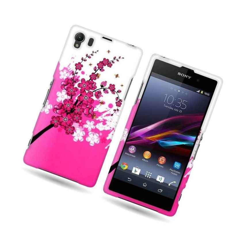 Hard Cover Protector Case for Sony Xperia Z1 C6906 - Spring Flower –  Globaleparts