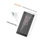 [5 Pack]-Nacodex For Sony Xperia XA Ultra 6.0 HD Tempered Glass Screen Protector