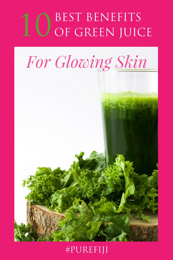 The 10 best benefits of green juice for glowing skin.