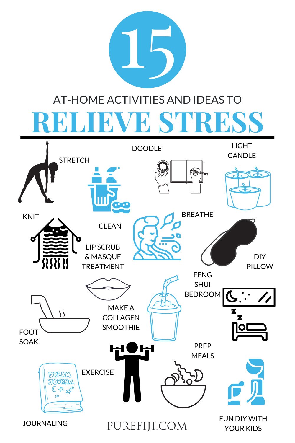 Reduce Stress Infographic