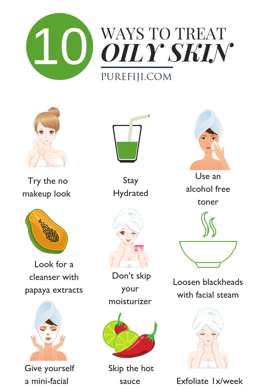 0 ways to treat oily skin