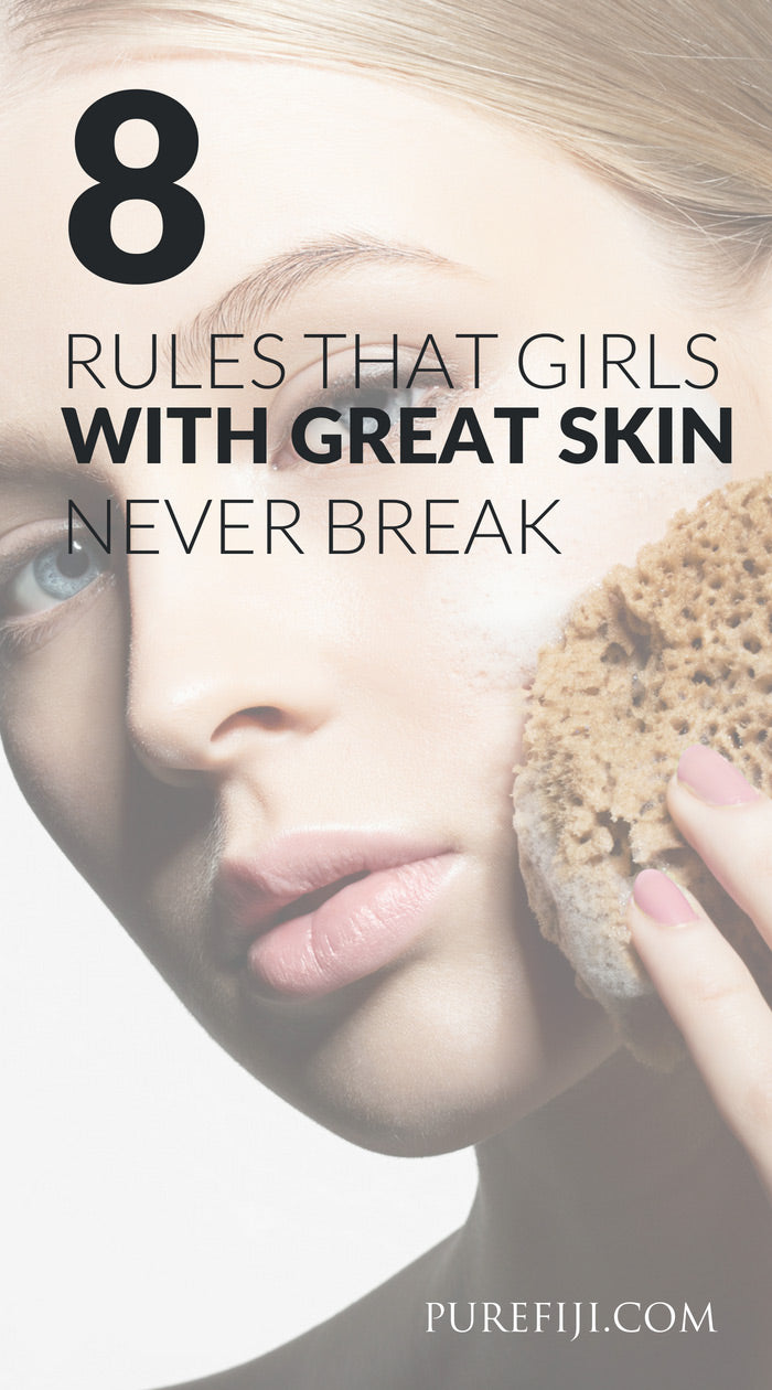 8 Rules That Girls With Great Skin Never Break