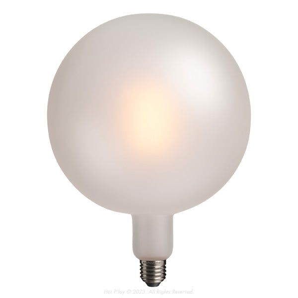 Frosted Extra Large Globe LED Filament Light Bulb E27