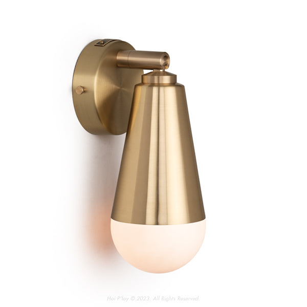 Signature Brass Gelato Wall Sconce