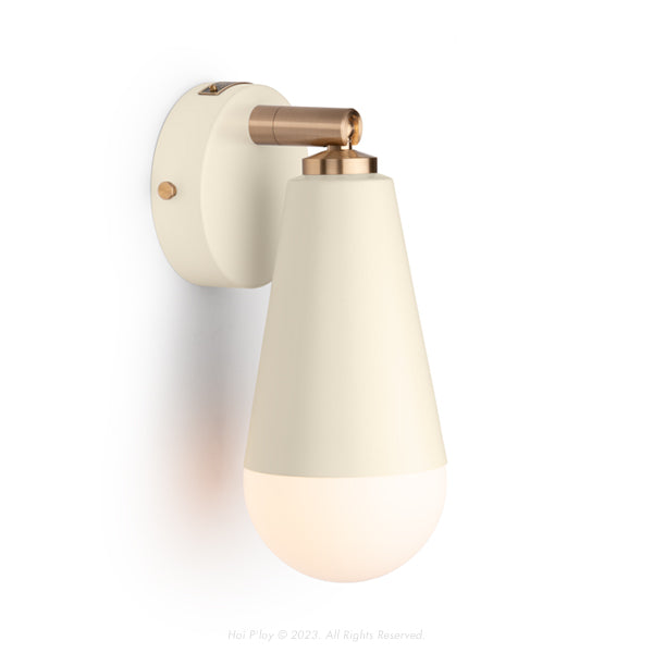 Signature Cream Gelato Wall Sconce