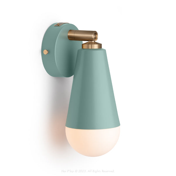 Signature Misty Mint Gelato Wall Sconce