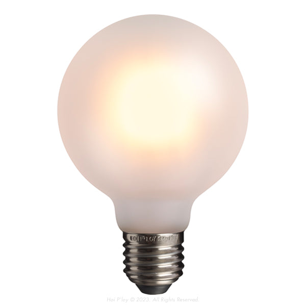 Frosted Small Globe LED Filament Light Bulb E27