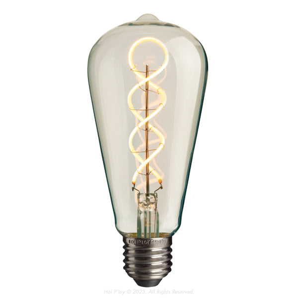 Squirrel Cage Spiral LED Filament Light Bulb E27