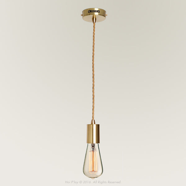 Metallic Ceiling Pendant Light