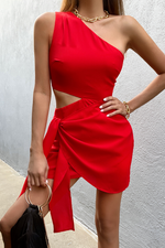 *Estella Dress (Red)