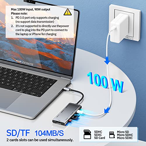 Dropship USB C Hub; USB Hub To HDMI Multiport AorZ USB C Dongle Adapter 7  In 1 With 4K HDMI Output; 3 USB 3.0 Ports to Sell Online at a Lower Price