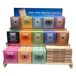 Bar Soap Countertop Display - 90 pcs - SHOWER CANDY