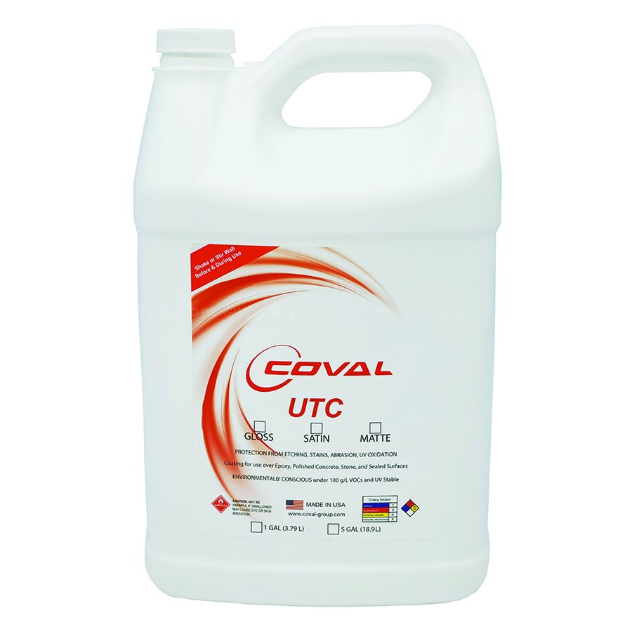 Coval UTC Ultimate Top Coat Concrete Coating