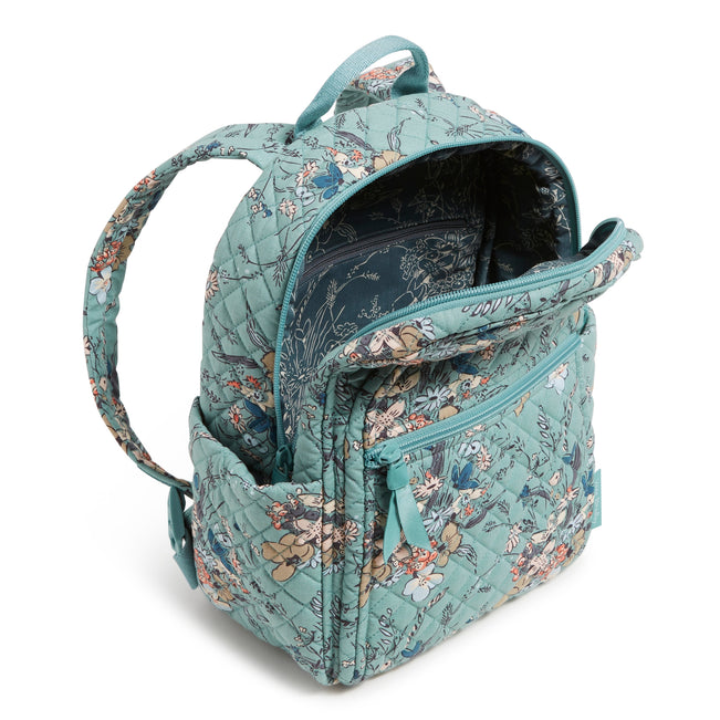 Vera Bradley Iconic Campus Sunlit Garden Sage Backpack