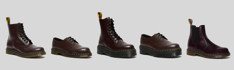 dr. Martens burgundy