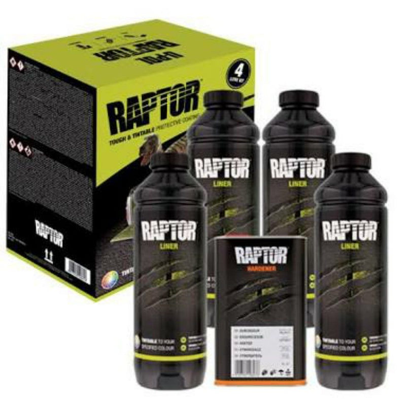 正規輸入品　RAPTOR LINER ブラック４Lセット　ラプターライナー