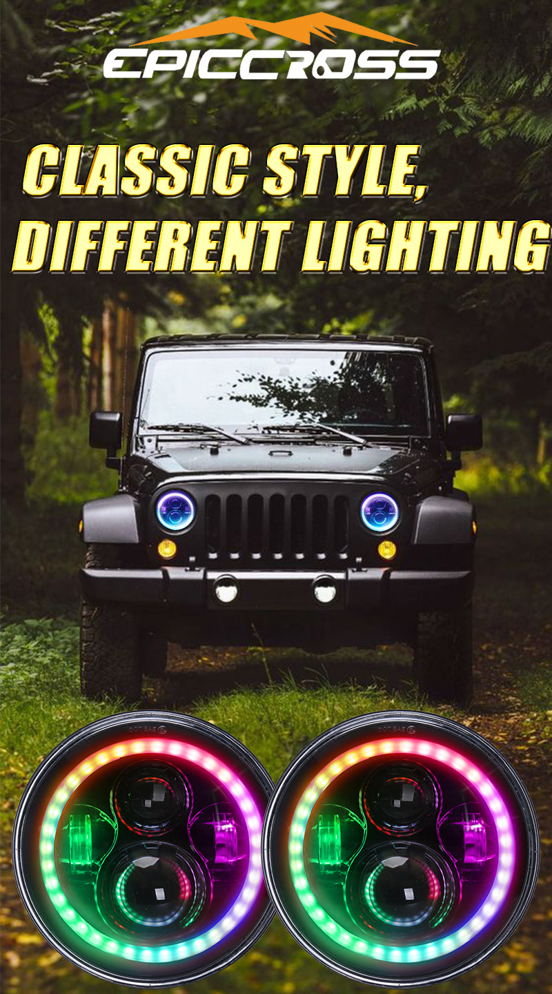 Top 4 Classic Headlights for the Jeep Wrangler | Epiccross™ - Epiccross