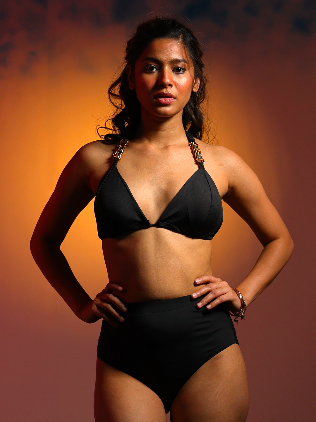 Tahiti Black Bikini Set