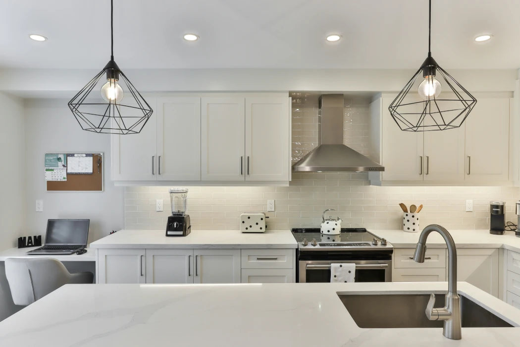 All White Kitchen Cabinets