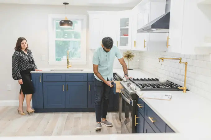 Two-Tone Cabinets