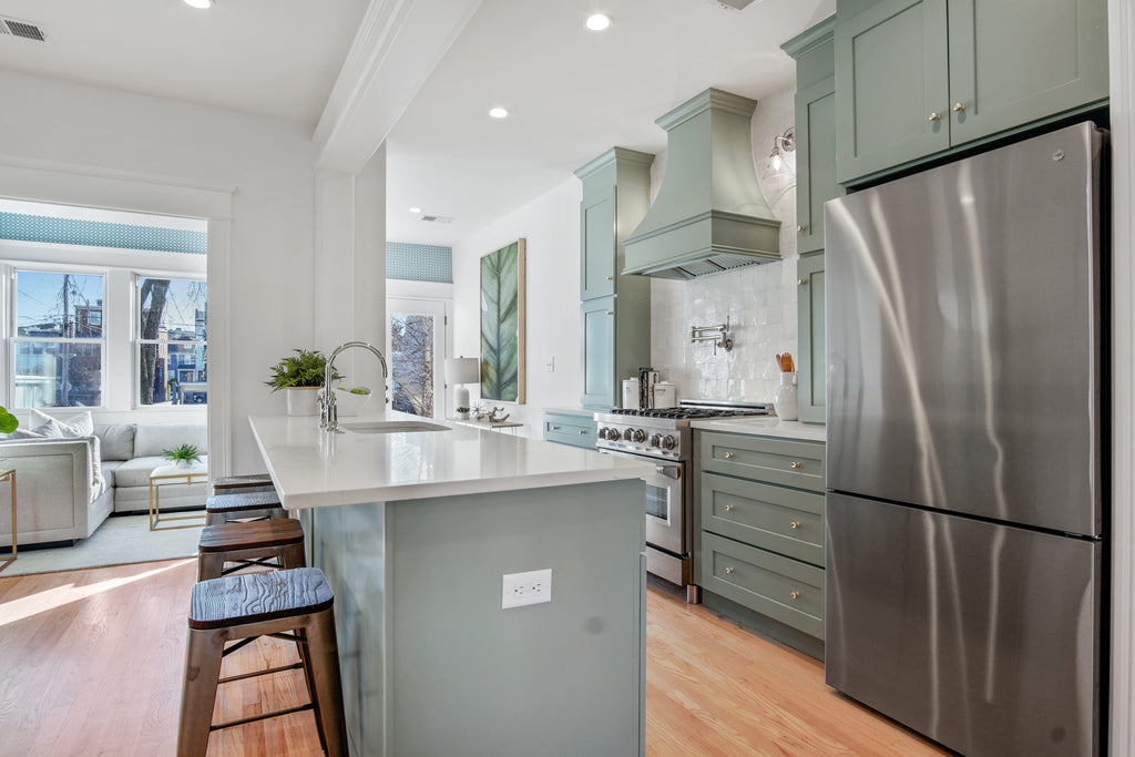 Classic Curved Wood Range Hood