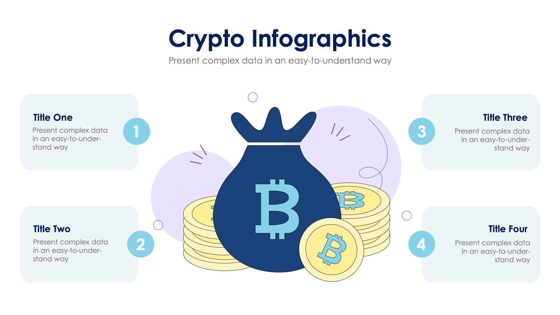 Crypto Savings Infographic Template