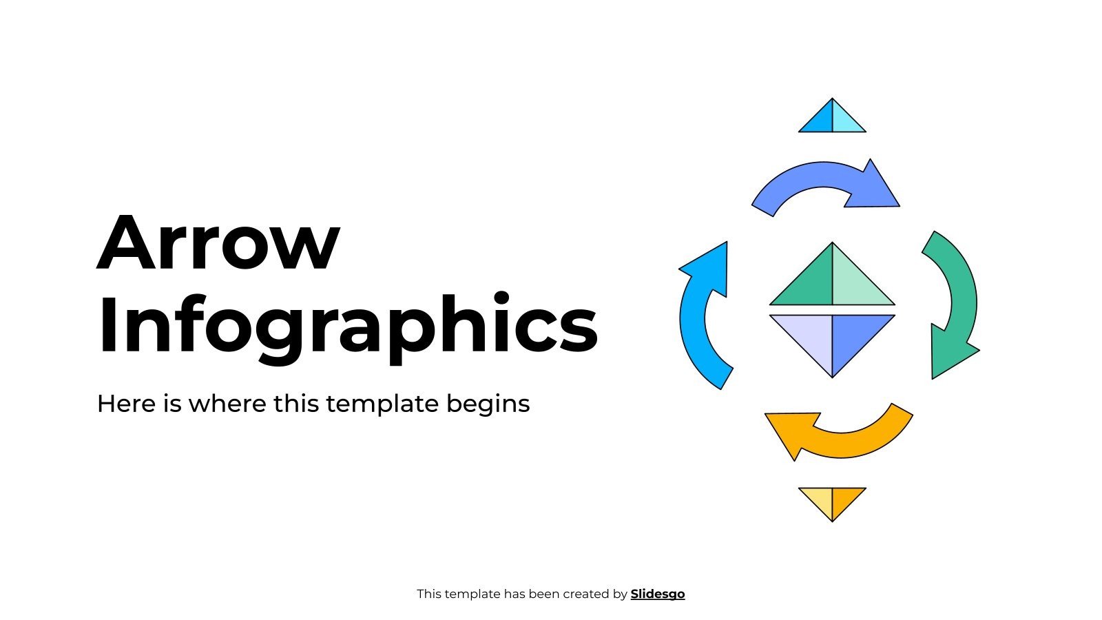 Dynamic Arrow Infographic Template