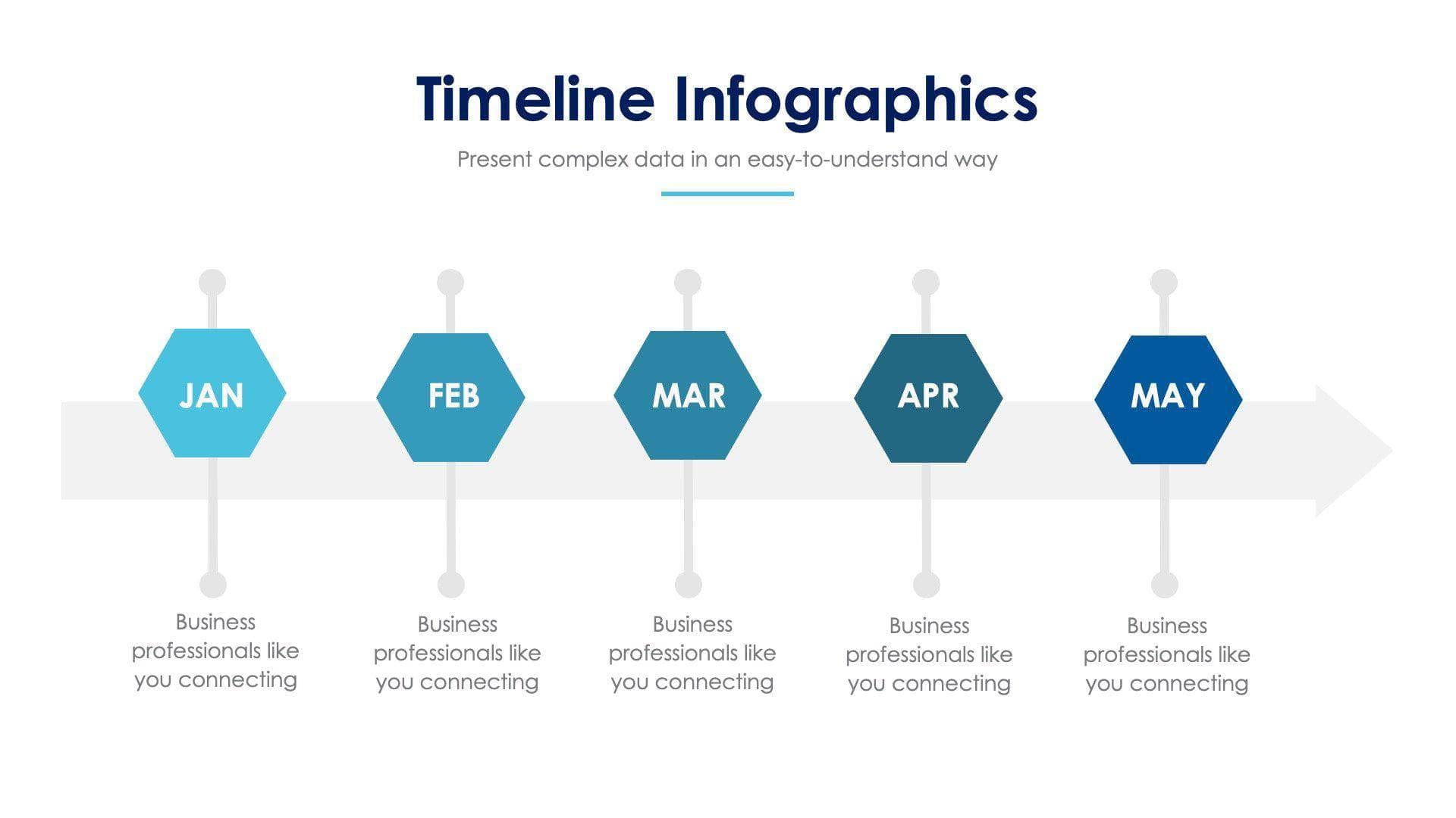 Hexaline - Sleek Timeline Infographic Template