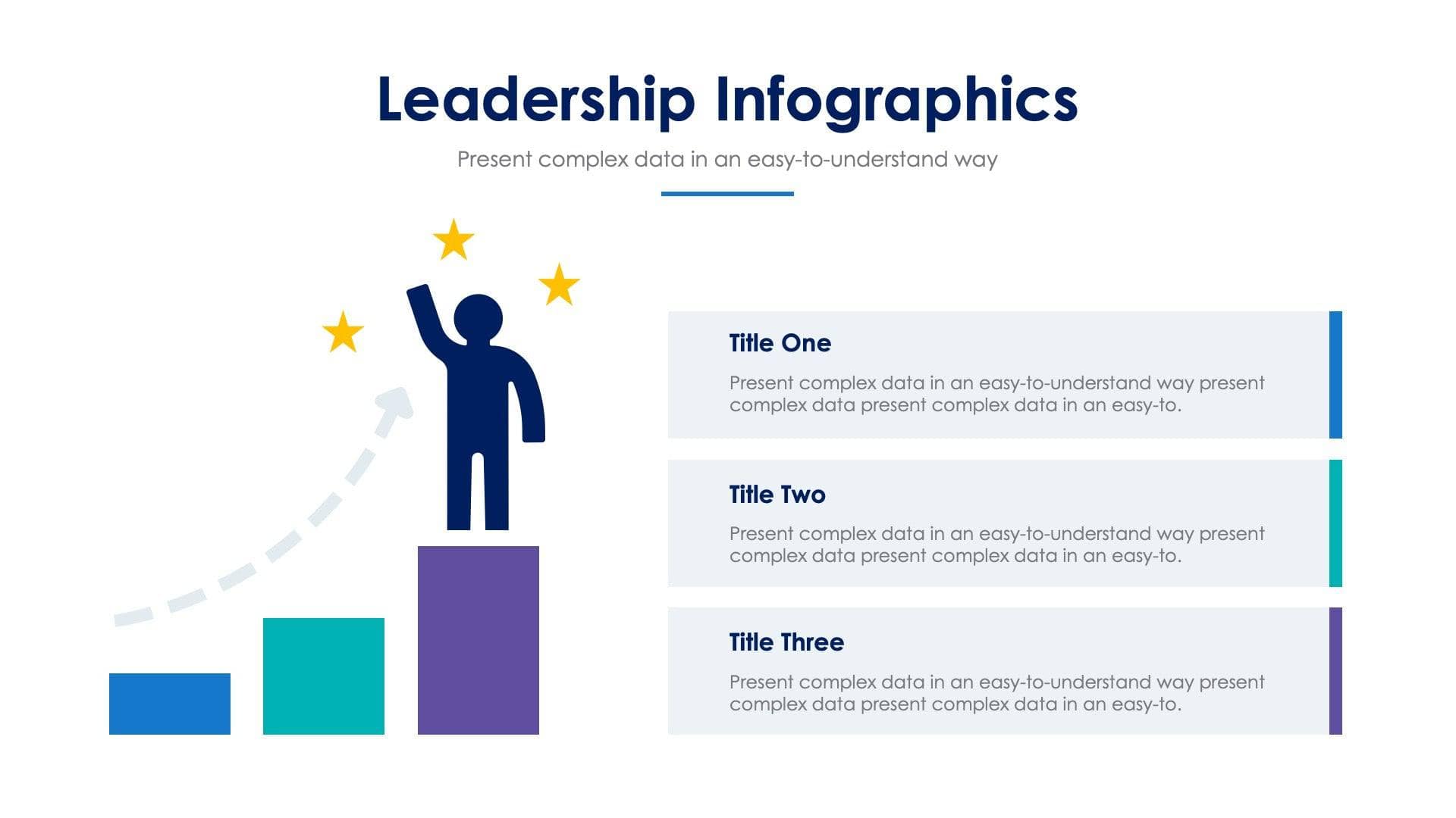 Leadership Achievement Ladder Infographic Template