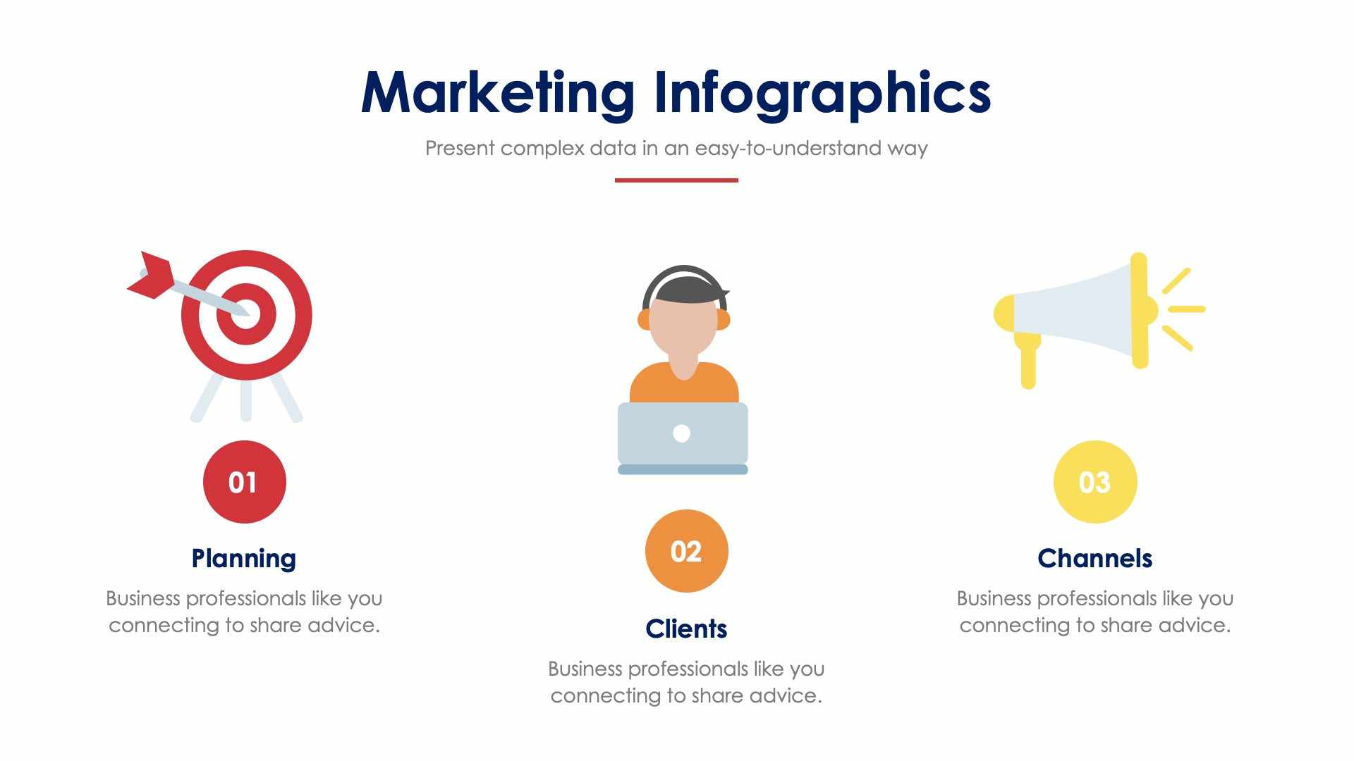 Marketing Strategy Breakdown Infographic Template
