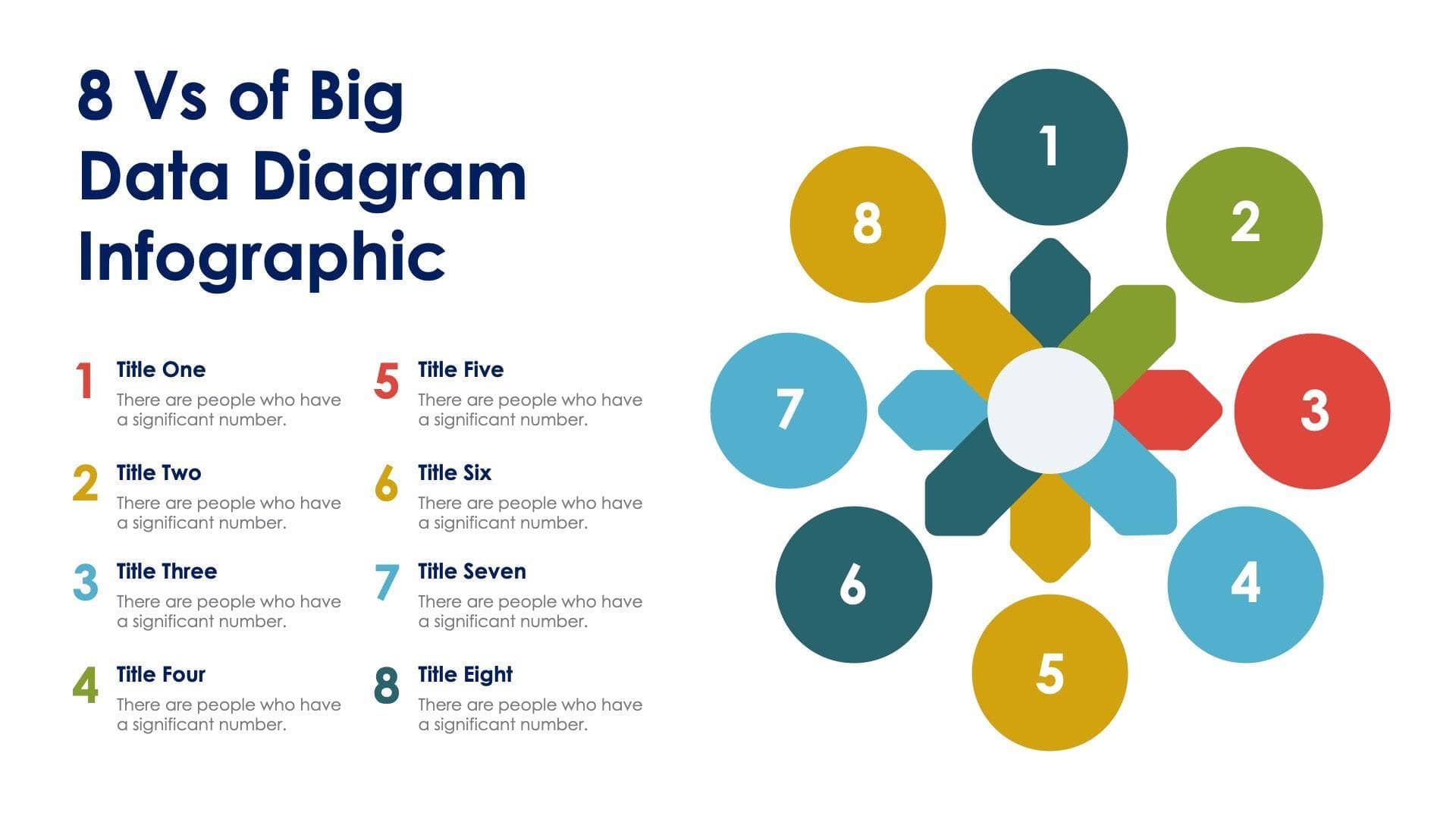 8Vs of Big Data Slide Infographic Template S02192405